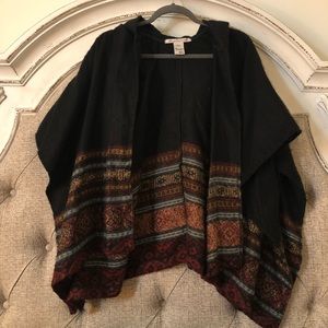 American rag poncho